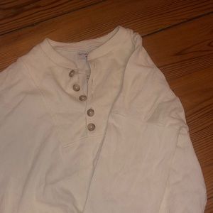 Madewell long sleeve with buttons new with tags